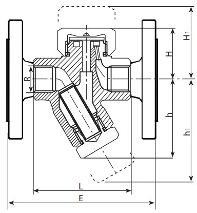 Конденсатоотводчики термодинамические АДЛ Стимакс TM43 Ду15-25 Ру63 dP40 фланцевые, корпус - нержавеющая сталь