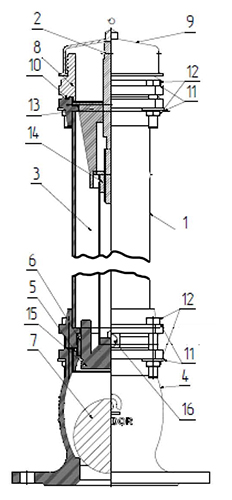 Гидрант пожарный подземный Dendor тип GPP DN125 Ду125  1.5м с двойным запиранием