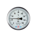 Термометр осевой ЭКОМЕРА ДК80 160°С биметаллический БТ-1-80 L=100 мм
