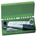 Набор ключей FAR FD 7405 накидной ключ для гаек 27 мм + трещоточный гаечный ключ для штуцеров 3/8″ 1/2″ 3/4″