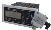 Датчик вакуумметрического давления ПРОМА ИДМ-016 ДВ-ЩВ 40, щитовое исполнение с выносным датчиком, количество выходных реле - 4, диапазон измерений давлений от -40 до -10КПа