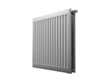 Радиатор стальной панельный Royal Thermo Ventil Hygiene VH20 4.0693 кВт настенный, высота - 500 мм, длина - 2800 мм, тип подключения - нижнее, присоединение резьбовое - 1/2", цвет - серый Silver Satin