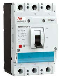 Автоматический выключатель EKF AV POWER-3/3 TR 3Р 500А 35kА, сила тока 500 А, отключающая способность 35 kА