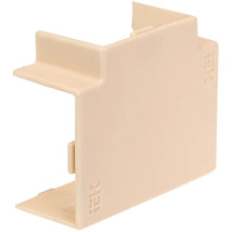 Угол Т-образный IEK Элекор КМТ 10x20 для кабель-канала, корпус - пластик, комплект 4 шт, цвет - сосна